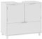 FORABAMB Waschbeckenunterschrank, Badezimmerschrank mit 2 Türen, große Schublade, viel Stauraum, Badezimmer Unterschrank Waschtischunterschrank Badschrank weiß,30 x 60 x 60 cm