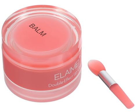 FOMIYES 1 Satz Lippenmaske Lippenpeeling Lippenprimer strafft Lippenpads Lippenbalsam für Frauen Lippencreme lip mask lipmask feuchtigkeitsspendendes Lippengel Peeling-Lippenbalsam Rosa