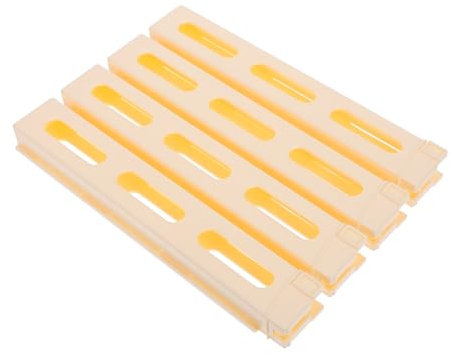 Vaguelly Domino Train Toy Accessories for Toddlers 4pcs Domino Clips with Automatic Card Holder Storage Box Plaything Set for Home Game