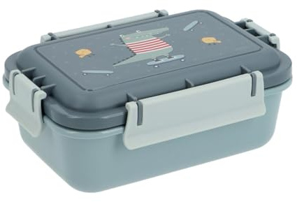 Tutete Fiambrera Infantil | Fiambrera escolar hermética | Apta para microondas y lavavajillas | Ideal para colegio, parque y picnic | Sin BPA | Cierre seguro | croc