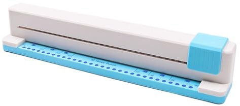 Office and School Manual Paper Hole Punching Tool 5 Sheets Punching Capacity 30 Hole Slide Paper Punch Machine for Manual Machine
