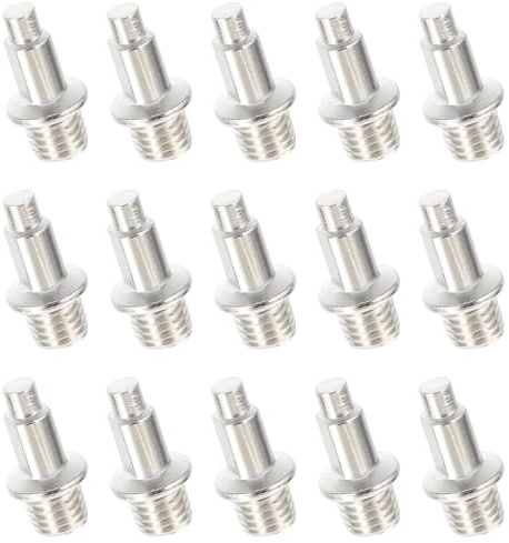 32 Chiodi per Scarpe da Corsa in Metallo Argento Antiscivolo Resistenti alla Corrosione Forma Ago per Pista e Running Leggeri e Durevoli