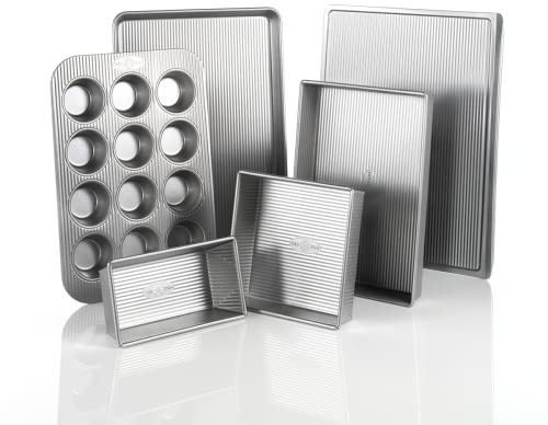 USA Pan 6 Piece Nonstick Bakeware Set