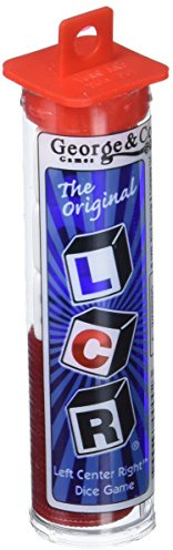 George and Company LCR Single Blister Game Random Chip Colors will be shipped, 5+ years