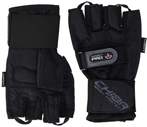 Chiba Herren Handschuh Wristguard Protect, Schwarz, S