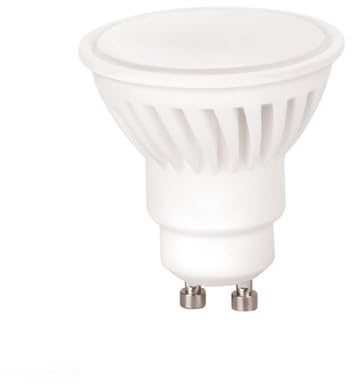 Spectrum 10 W LED GU10 Spot glödlampa 700 lm motsvarar = 55 W 910 lm kall/neutral/varm vit Effcietsklass: A (neutral vit)