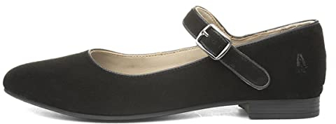 Hush Puppies Women's Melissa Strap Mary Jane Flat, Black, 5 UK