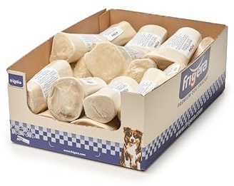Frigera Hueso Relleno con Pollo 120g – Placer de masticación Duradero, Poco Olor, Snack para Perros Rico en proteínas
