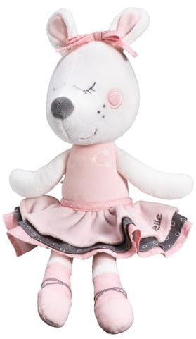 Doudou Petite Souris danseuse étoile en velours Rose