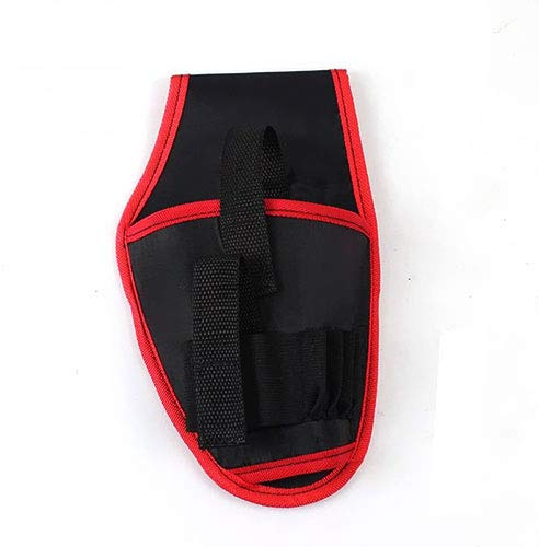 Werkzeugtasche für Akkuschrauber – Gürteltasche mit Zubehörfächern, passend für Bosch, Makita, AEG, Black+Decker, Worx, Einhell – Robuste Tasche aus Polyester