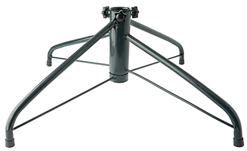 FlyGulls Christmas Tree Stand for Artificial Trees Sturdy Metal Christmas Tree Base Decoration (Green) 20.5