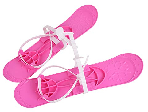 molti Children's Ski Ski for Children with Binding with Poles, 5 Colours, 40 cm (Pink)