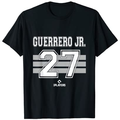 Vladimir Guerrero Jr 27 Toronto Canada MLB Players Baseball T-Shirt