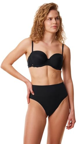 Triumph Damen Soft Sculpt Bandeau String Underwear, Schwarz, 40 EU