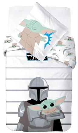 KK SHOPPING Versandhandel Klaus Kolodzie Star Wars Wende Bettwäsche Set 2 TLG. 135 x 200 cm 80 x 80cm