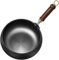 Japanische unbeschichtete Eisenpfanne mit Deckel, handgeschmiedete antihaftbeschichtete Big Belly Pot-Pfanne, Haushalts-Brat- und Kochtopf zum Braten bei hohen Temperaturen, für Gasherde und Induktion