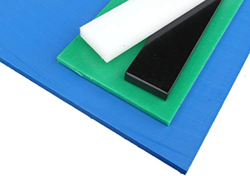 Platte aus PE-HD, 495 x 495 x 20 mm schwarz Zuschnitt PE alt-intech®