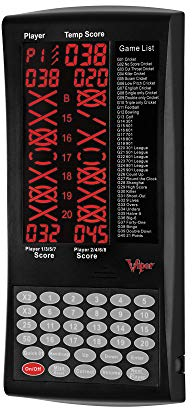 VIPER ProScore Digital Dart Scorer,Black
