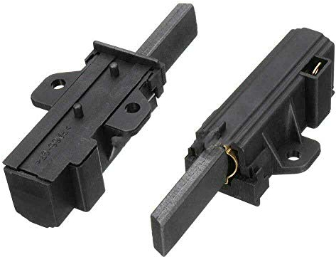Sole Motor Carbon Brush & Holders Compatible With Zanussi Washing Machines - Pack 2