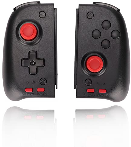 Trådlös Joypad Controller Kompatibel med OLED Gamepad, Ersättning för OLED Gamepad, Trådlös Vänster och Höger Programmerbara Kontroller, Plug And Play