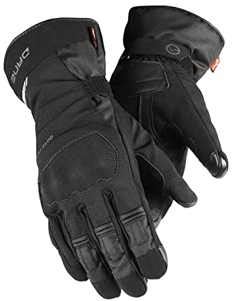 Dane Korsor wasserdichte Damen Motorrad Handschuhe, schwarz, M
