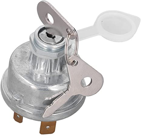 Aramox Interruptor de Encendido, Interruptor de Encendido 1874120T94 Interruptor de Llave de Encendido de Arranque de Repuesto para Tractor Massey Ferguson