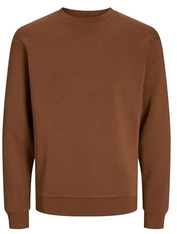 JACK & JONES Jjebradley Sweat Crew Noos Homme Maillot de survêtement, Mulch, XS