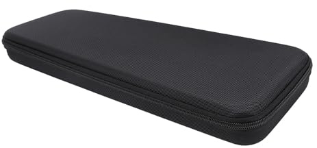 Fabater Étui de Transport Rigide en EVA pour Clavier sans Fil, Poche Intérieure Souple pour MX Keys S, MX Keys Advanced, Sac de Voyage Portable pour Les Déplacements Quotidiens, Noir/1 Paquet