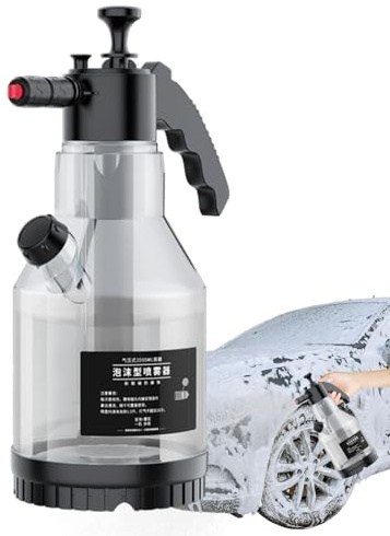 De Lavage De Voiture – À Savon De 2 L pour Nettoyeurs Haute Pression, Mousse De Voiture, À Mousse pour Tuyau D'arrosage, Flacon Pulvérisateur De De Neige pour Détails