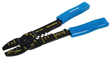 Silverline PL52 Pince à sertir et à dénuder 230 mm