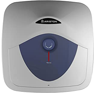 Ariston Blu Evo RS Chauffe-eau électrique Sur-Evier 30 litres, Profil de Charge S, Puissance 2000 W. Compact, facile à utiliser. Conçu et fabriqué pour être installé en France.