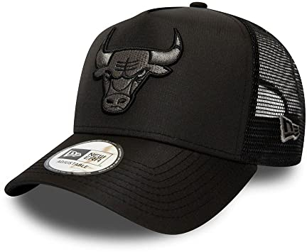 New Era Chicago Bulls A-Frame Adjustable Trucker Cap - One-Size