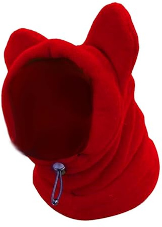 Folpus Bonnet d'hiver chaud pour chien - Coupe-vent - Cache-oreilles pour chiots et chiens de taille moyenne à grande