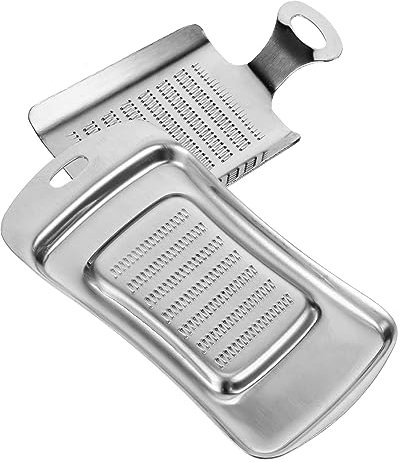 Ciieeo 2stücke Edelstahl Multi-funktions Knoblauch Ingwer Gemüse Küchenreibe Sicher Leicht Zu Reinigen Für Babybrei Und Vielseitige Zubereitung