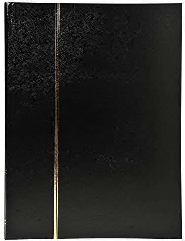 Exacompta Large Classic Stamp Album, 48 Pages - Black, 22.5 x 30.5 cm