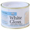 PEBBLE HUG 1x 180 ml White Gloss Paint 151 Coatings Non-Drip Paint Tin for Interior, Exterior, Wood, Metal Paint Work, Hard Drying, Hard Built, Easy To Use