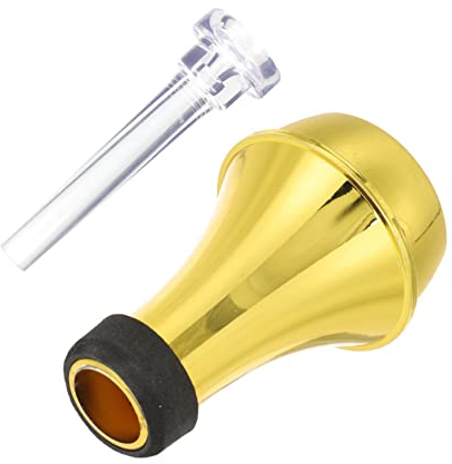 ifundom 5sätze Trompete Dämpfer Mit Geradem Dämpfer Und Mundstück Für Üben Für Trompetenliebhaber Und Schüler Praktische Und Musikinstrument-zubehörteile