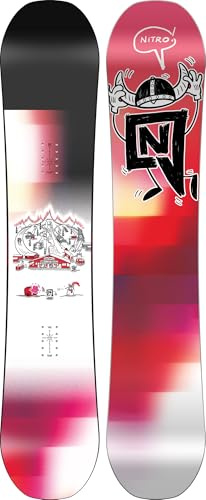 Nitro Snowboard Team Pro MK BRD '25, Tabla de Snowboard, Twin, CAM-out Camber, All-Terrain