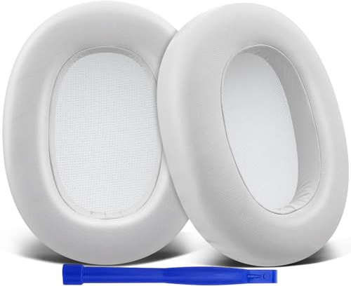 SOULWIT Cuscinetti Auricolari Ricambio in Pelle Proteica per Sony ULT WEAR/WH-ULT900N (WHULT900N) Over-Ear Cuffie con Cancellazione del Rumore, Padiglioni con Schiuma Antirumore, Spessore Aggiunto