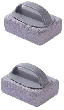 Onmargeen 1/2Pcs Pumice Stone For Cleaning Oven Grill Cleaning Brick Block With Handle Nature Cleaning (1Pc)