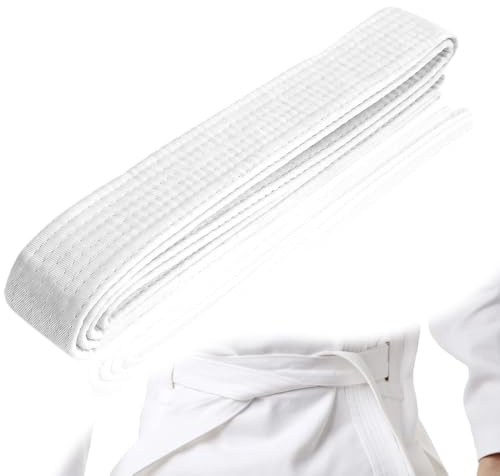 CULEO Cinturones de traje de judo Cinturón de judo de 180 cm, cinturón de taekwondo, cinturón de artes marciales, cinturón de karate para niños, cinturón profesional de karate y aikido para niños.