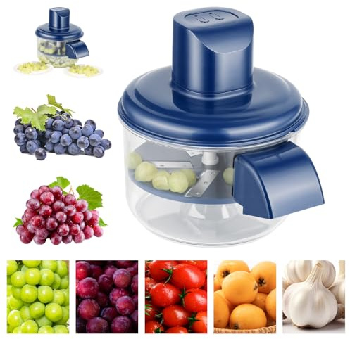 DZ Duozhan Electric Grape Peeler Fully Automatic Stainless Steel Peeling Machine - Easy Peeling of Garlic, Cherry Tomatoes in Home Kitchen