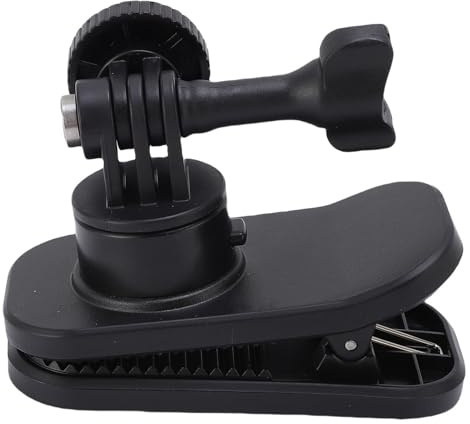 Fabater 360 Graders Rotationskamera Magnetisk Klämma för Action 5 Pro Ryggsäck Resesporter med Säkert Grepp och Mångsidig Användning