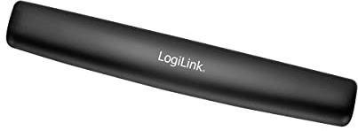 LogiLink ID0044 - Tastatur Gel Handballenauflage, schwarz, 40 x 6.5 x 2 cm