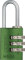 ABUS Zahlenschloss 145/20 Grün - Kofferschloss, Spindschloss u. v. m. - Aluminium-Vorhängeschloss - individuell einstellbarer Zahlencode - ABUS-Sicherheitslevel 3