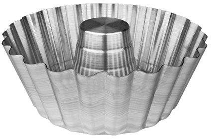 Pentalux Stampo da Forno in Alluminio RUOTO Forma Baba' con Cono Ciambella BUDINO Torte RUSTICI - Ø cm.26 - H cm.9.5