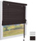 Sol Royal Holzjalousie SolDecor JH3 Jalousie aus Holz in Dunkelbraun - 110x160 cm Tür- und Fensterjalousie Holz umweltschonend produziert - Jalousien Blickschutz Fenster 3,5 cm breite Lamellen