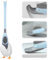 Ellxen Diving Duck Toilet Brush,Tiefenreinigung Klobürste mit Randreiniger,Stehen Silikon Toilettenbürstemit Halter Set,Kreative Toilettenbürste aus Silikon für Badezimmer oder Gäste WC(Blau)