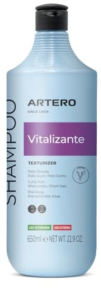 Artero Vitalizante. Champú para Perros y Gatos Que requieran Volumen, para Pieles sensibles o Lavados frecuentes. Contiene Ingredientes Naturales. Ideal para Caniches o Terriers. (650 ml)
