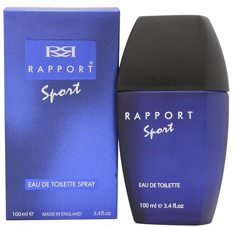 Rapport Sport Eau de Toilette Spray, Spicy Citrus and Amber for Him, 100ml